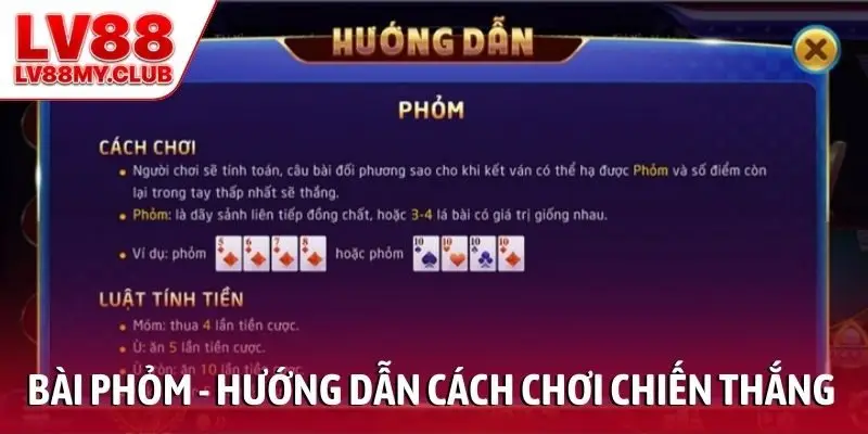 Bài Phỏm - hướng dẫn cách chơi để nắm chắc chiến thắng